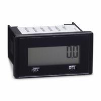 TRUMETER Hour Meter: Hour Meters, Front Panel Mounting, Digital, 1 1/8 in x 2 in, LCD, Tenth, 12/4 (MPN 6320-2500-0000). Key specifications — Mounting Style: Panel; Standards: UL; Bezel Face Shape: Rectangular; Hour Unit Increment: Tenth; NEMA Enclosure Rating: 4; Brand: TRUMETER; Manufacturer Part Number: 6320-2500-0000; Meter Type_Broad: Digital.
