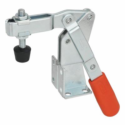 JW WINCO Vertical Acting Toggle Clamp: Vertical Handle, Flange Base Mounting, 76 mm Arm Lg - Standard Toggle Clamps