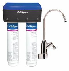 CULLIGAN Water Filtration System: 0.5 micron Micron Rating, 500 gal Service Life - Gallons, White (MPN US-2). Key specifications — Reduces: Atrazine.