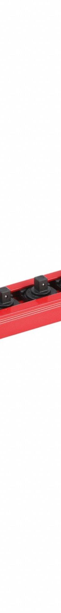 WESTWARD Socket Rail: Red, 14 3/4 in Overall Wd, 13 Posts/Slots, Aluminum (MPN 5WXR4). Key specifications — attr1125333: Magnetic Back; attr1125348: Aluminum; attr1125346: WESTWARD; attr1125347: Red.