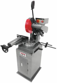 JET Cut-Off Machine: 12 in Blade Dia., 4,200 RPM Max. Blade Speed, 240V AC, 14 A Current, 60 Hz (MPN 414240). Key specifications — attr1255286: JET; attr1255287: 240V AC.