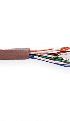 GENSPEED Category Cable: 1,000 ft Cable Lg, 23 AWG, Riser, Gray, PVC, Std, 7131103, 6, Unshielded. Key specifications — Conductor Gauge: 23 AWG; Jacket Material: PVC; Brand: GENSPEED; Pairs Separation: Standard.