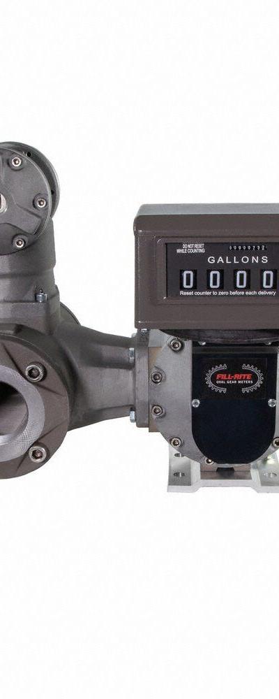 FILL-RITE Positive Displacement Flowmeter,3 in Sz - Meters for Fuel Transfer Pumps