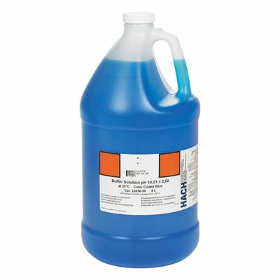 HACH Buffer Solution: 4 L Volume, Bottle, 1330-38-7, Buffer/Solution, 2283656 - Additional Calibration Solutions & Standards