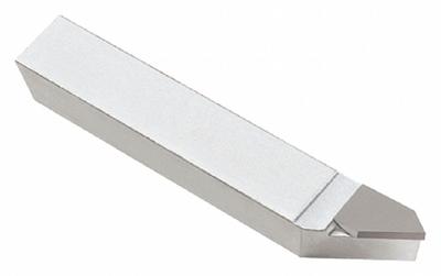 MICRO 100 Single-Point Tool Bit: ER Tool Bit Style, 3/4 in Shank Wd, 3/4 in Shank Ht - Brazed-Tip Lathe Tool Bits