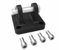 ARO Attachable Mounting Kit: Attachable Mounting Kit, Clevis, Fits 3 1/4 in Bore Dia, Aluminum, AN (MPN 115290). Key specifications — attr947485: 115290; attr947489: AN; attr947494: Aluminum; attr947529: ARO; attr1122619: Attachable Mounting Kit.