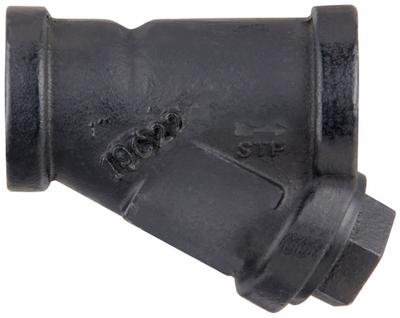 BELL & GOSSETT Y Strainer: 1 1/2 in, NPT, Mesh, 0.0331 in Screen Size, Cast Iron - Cast Iron Y Strainers