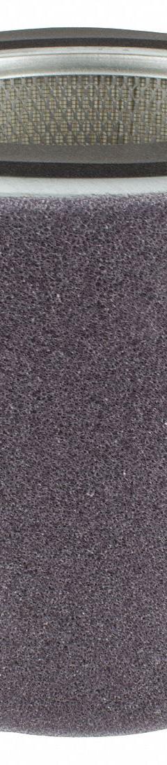 SOLBERG HEPA Cartridge Filter: Fiberglass, 9.63 in Overall Ht, 6 in Inside Dia, 9 3/4 in Outside Dia (MPN HE244P). Key specifications — attr59866: HE244P; attr59869: SOLBERG; attr59875: F-244P-400F.