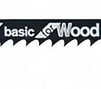 BOSCH Jigsaw Blade: 12, 3 1/4 in Blade Lg, Bi-Metal, High Carbon Steel, T Shank, Wood, 3 PK (MPN T119BO3). Key specifications — attr1097716: Solid Stock; attr1097715: Bi-Metal; attr1097719: 12; attr1097721: High Carbon Steel; attr1097728: BOSCH.