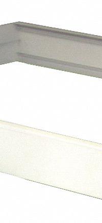QMARK Mounting Frame: Surface, For 54UD22/54UD23/54UD24/54UD25, 24 in x 24 in, 1/8 in Frame Extends (MPN QSF2424). Key specifications — Color: White; Mounting Type: Surface; Product Type: Mounting Frame; For Use With: 54UD25; Brand: QMARK; Outside Dimensions - H x W: 24 in x 24 in.