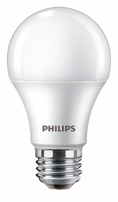 PHILIPS Compact LED Bulb: Medium Screw (E26), LED, (A) Classic, A19, 10 W Watt - Medium Screw Base (E26) Lamps