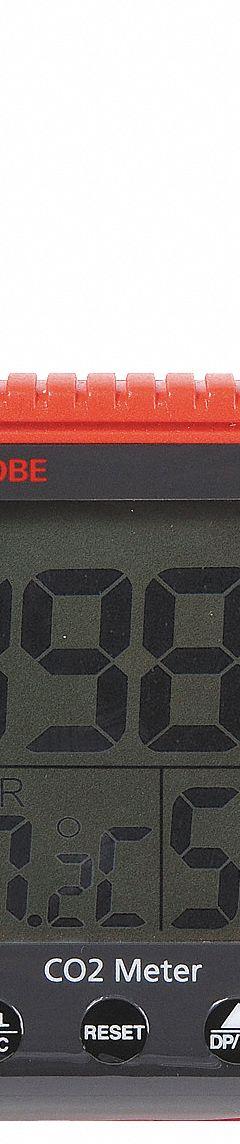 AMPROBE Carbon Dioxide Meter: Data Logging, Gas Analyzers for Carbon Dioxide, Carbon Dioxide, Sound (MPN CO2-200). Key specifications — Manufacturer Part Number: CO2-200; Brand: AMPROBE; Calibration Certificate Type: Available Separately; Digital Display Screen Type: LCD; Features: Min/Max Data Recording; Includes: Carrying Case; PPM Accuracy: ±5% of Reading (±75ppm, 0 to 2000ppm) Others Rang Accuracy are not Specified; Power Source: AC Adapter.