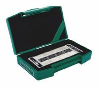 INSIZE Surface Roughness Specimen Set: Surface Roughness Specimen Set, Nickel (MPN ISR-CSE320). Key specifications — attr1181299: Cylindrical Turning; attr1181304: INSIZE; attr1181300: Nickel; attr1181297: 16, 32, 63, 125, 250, 500, 1000, 2000 uin; attr1181298: 68, 128, 244, 488, 950, 1900, 3800, 7600 uin.