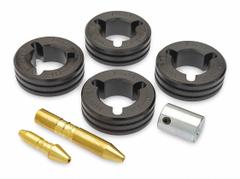 MILLER ELECTRIC Drive Roll & Inlet/Intermediate/Antiwear Guide Kit, 4-Roll, 3/64 in, V-Knurl (MPN 151053). Key specifications — For Welder Series: Pipeworx 400; For Wire Feeder Series: PipePro Dual DX; For Wire Type: Flux-Cored; Brand: MILLER ELECTRIC; Manufacturer Part Number: 151053.