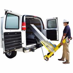 SUMNER Material Lift: 1,100 lb, Adj Base, With Outriggers, 62 in L x 33 in W x 173 in H Overall Dim (MPN 783067). Key specifications — Width Across Forks: 21-1/2 in; Frame Material: Aluminum; Caster/Wheel Configuration: (4) Swivel with Brake; Brand: SUMNER; Fork Type: Invertible.