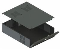 VIDEO MOUNT PRODUCTS DVR Lockbox: 5 in Overall Ht, 21 in Overall Dp, 17 1/4 in Overall Wd, Fan (MPN DVR-LB3). Key specifications — Brand: VIDEO MOUNT PRODUCTS; Includes: Fan.