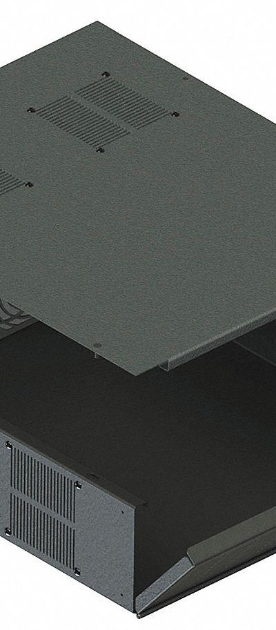 VIDEO MOUNT PRODUCTS DVR Lockbox: 5 in Overall Ht - Video Surveillance Enclosures