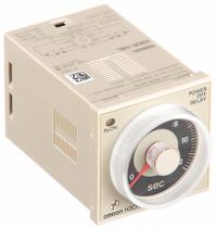 OMRON Single Function Time Delay Relay: Surface Relay Mounting, 100 to 120V AC, 0.05 sec – 12 sec (MPN H3CR-H8L-AC100120S). Key specifications — Brand: OMRON.