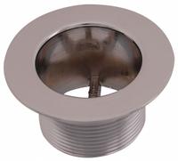 APPROVED VENDOR Tub Strainer Body: Zinc, 1 7/8 in Overall Dia (MPN 35256). Key specifications — Color: Silver; Material: Zinc.