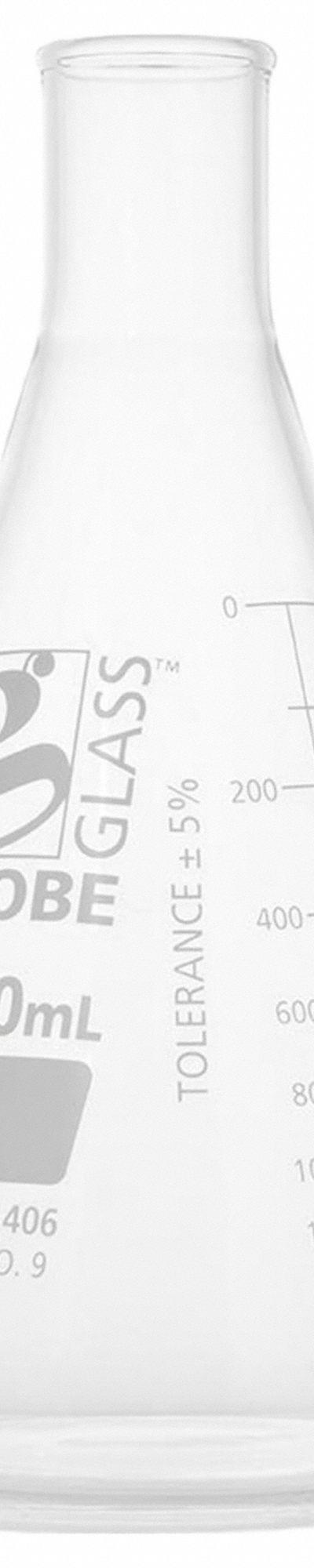GLOBE SCIENTIFIC Erlenmeyer Flask: 2 L - Glass Erlenmeyer Flasks