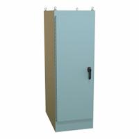 HAMMOND Electrical Enclosure: Steel, 72 in x 24 in x 36 in, NEMA 12, Solid Cover, Hinged (MPN 1418W36). Key specifications — Brand: HAMMOND; Closure Method: Handle; Knockouts: Not Included.