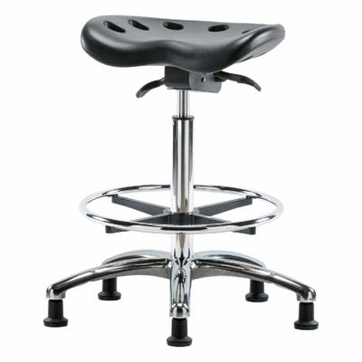 APPROVED VENDOR Tractor Stool: Polyurethane, Ht Range 23 in to 33 1/2 in, 17 in Seat Wd - Polyurethane Lab Stools