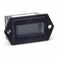 TRUMETER Lift Gate Counter: Front Panel Mounting, High Contrast, CE Approved/cUL/UL, LCD, Black (MPN 3400-GATE). Key specifications — Mounting Style: Panel; Standards: cUL; Display Features: High Contrast; Brand: TRUMETER; Manufacturer Part Number: 3400-GATE.