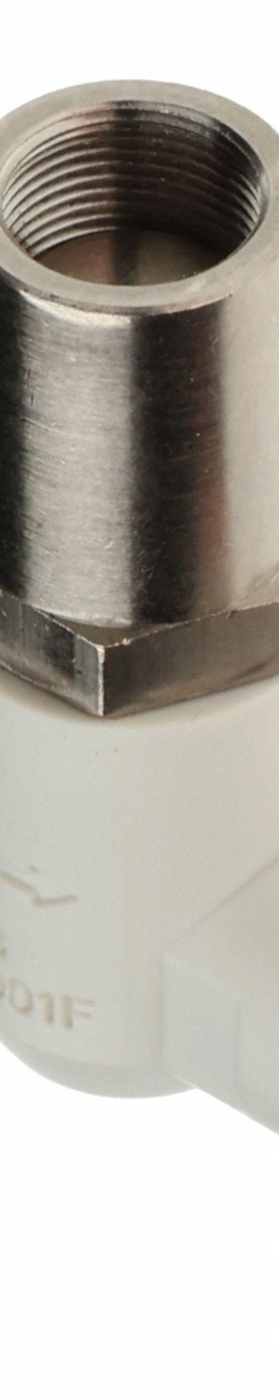 SMC Speed Controller: In-Line Fitting, Screwdriver Slot, 1/8 in Valve Body Size - In-Line Speed Control Valves