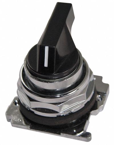 EATON Long-Handled Selector Switch: 30 mm Panel Mount Size, 3 Positions, 3 Cam - Selector-Switch Operators
