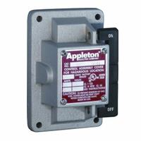 APPLETON ELECTRIC Switch Cover: Tumbler Switches (MPN EDKR31Q). Key specifications — attr206748: EDKR31Q; attr1023121: Tumbler Switches; attr1023126: Rocker Operator, 1-Pole, 30A Switch; attr1023128: Front Cover with Switch; attr211297: APPLETON ELECTRIC; attr1024199: EDS.