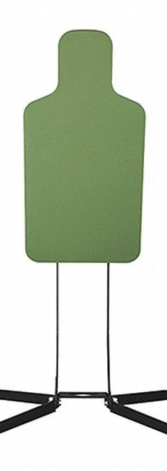 ACTION TARGET Shooting Range Targets: Steel, Freestanding Target, 3 1/3 ft Ht, 19 1/2 in Wd, Green (MPN AT-128). Key specifications — Color: Green; Target Style: Freestanding; Target Mechanism: Stationary; Target Grouping: Static; Material: Steel; Brand: ACTION TARGET.