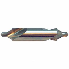 KEO Center Drill: Bell Type, #18, 60°, 3 1/2 in Overall Lg, LH, AlTiN Coated High Speed Steel (MPN 906-001-845). Key specifications — attr1301185: KEO; attr1301198: Double End.