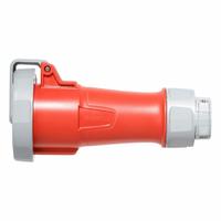 LEVITON Pin and Sleeve Connector: Red, 480V AC, Three Phase, 30 A, 3 Pole, 4 Wire, IEC Grounding (MPN 430C7WLEV). Key specifications — Brand: LEVITON.