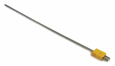 Dayton Thermocouple Probe: -325°F to 2,280°F /-200°C to 1,250°C, Type K, Rounded Tip - Thermocouples for Gas Applications