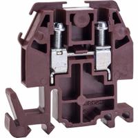 SQUARE D Terminal Block: DIN Rail Mounting Type, Box Lug Wire Termination, 2 Wire Terminals, 30 A (MPN 9080GMN6). Key specifications — Brand: SQUARE D; For Minimum Wire Size: 22 AWG.