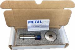 METALPRO Punch and Die: 40 ton_45 ton_50 ton Compatible Ironworker Size, MP4000FS/MP4500FS/MP5000FS (MPN MP8064). Key specifications — attr67451: MP4500FS; attr67489: Square; attr67463: 2 in; attr67447: MP8064; attr67443: METALPRO; attr67472: 11/16 in Square Punch and Die Set.