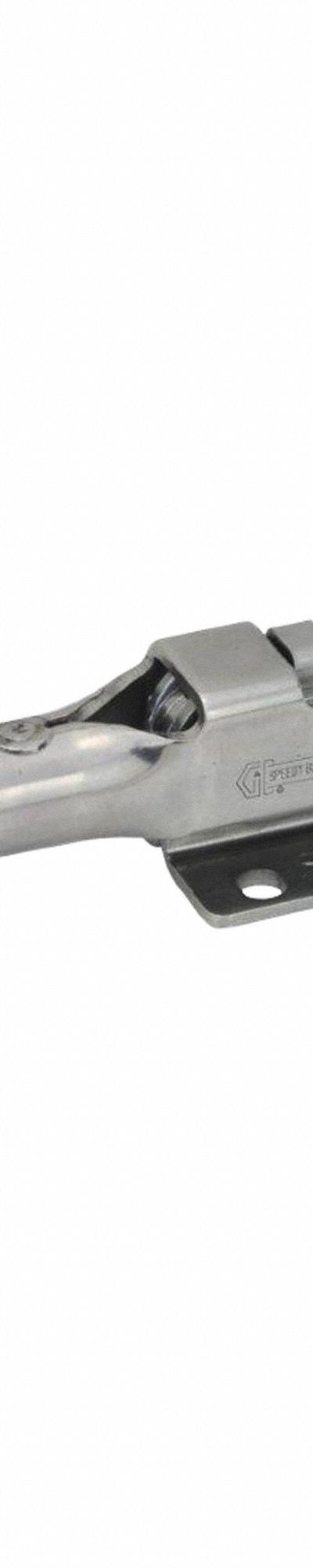 JW WINCO Latch Type Toggle Clamp: Horizontal, Includes Locking Handle - Oval-Head Latching Bolt Toggle Clamps