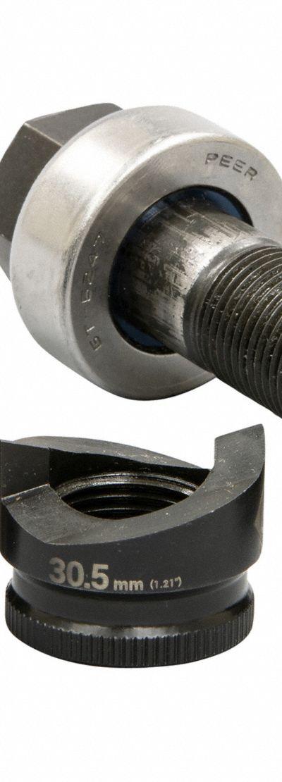 GREENLEE Knockout Punch Set: 10 ga Sheet Metal Capacity (Steel) - Greenlee Knockout Punches & Dies