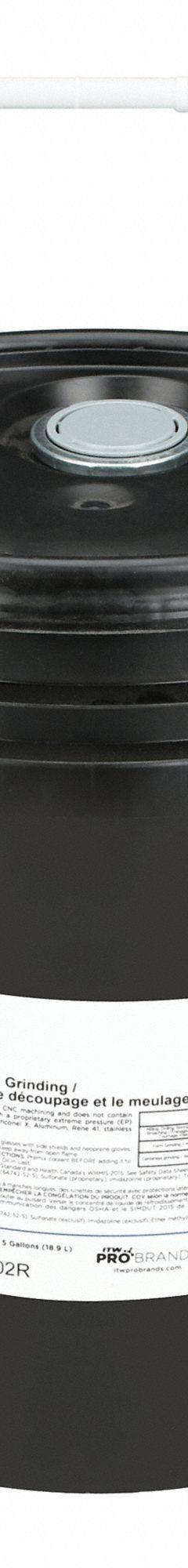 RUSTLICK Cutting and Grinding Fluid: WS-500A, 5 gal, Pail (MPN 74055)