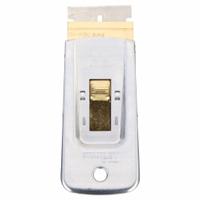 STANLEY Scraper: Bld. Mat. Carbon Steel, Hdl. Mat. Steel, Stiff, Straight Bld. Shape (MPN 28-500). Key specifications — attr1004902: STANLEY; attr1016211: 28-500; attr1014703: Metal; attr1017570: Standard End; attr1029655: Straight; attr1034073: Straight.