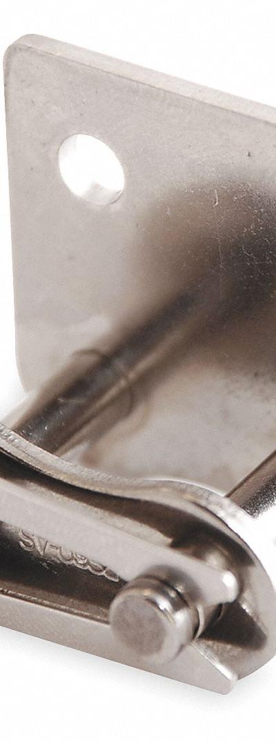 TSUBAKI Attachment Link: For Stainless Steel Roller Chains - Attachment Links for ANSI Standard Chains
