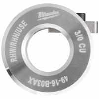 MILWAUKEE Stripping Bushing: For Copper, 3/0 AWG Max, RHW/RHH/USE, Use with 2435-20/2935-20 (MPN 49-16-B03AX). Key specifications — attr532138: 2935-20; attr533552: Copper; attr532143: 3/0 AWG; attr532137: RHW/RHH/USE.