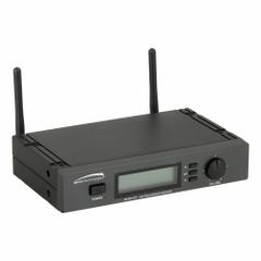 SPECO TECHNOLOGIES Microphone Receiver: Balanced XLR Connector/Unbalanced 1/4 in Jack, Power Supply (MPN MUHF101). Key specifications — Features: LCD Display; Brand: SPECO TECHNOLOGIES; Includes: Power Supply; Product Type: Microphone Receiver; End Connection Type: Balanced XLR Connector.