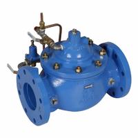 WATTS Pressure Reducing Control Valve: 3 in Nominal Pipe Size, Flanged, 20 psi to 175 psi (MPN 115-3 FL). Key specifications — Body Material: Ductile Iron; Brand: WATTS.