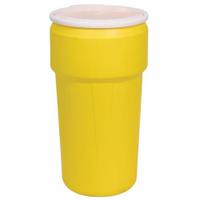 EAGLE Transport Drum: HDPE, 20 gal, Lever Lock Ring, Unlined/No Interior Coating, Plastic (MPN 1623). Key specifications — Drum Material: HDPE; Drum Head Type: Open Head; UN Rating Solids: 1H2/Y100/S; UN Rating Liquids: 1H2/X75/S; Interior Lining: Unlined/No Interior Coating; Drum Message Text: None; Closing Ring Material: Plastic; For Holding: Hazardous Materials.