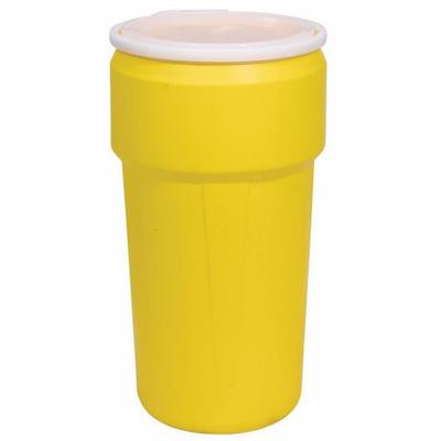 EAGLE Transport Drum: HDPE, 20 gal, Lever Lock Ring, Unlined/No Interior Coating - Nestable Plastic Overpack Drums