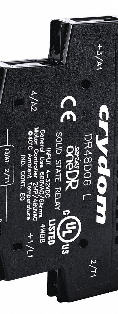 CRYDOM Solid State Relay: DIN-Rail Mounted - DIN-Rail Mounted Relays