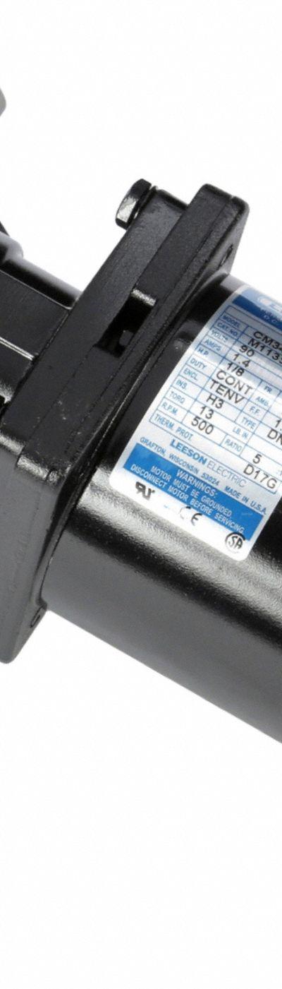 LEESON Right Angle Gearmotors: Right Angle - Right Angle DC Gearmotors