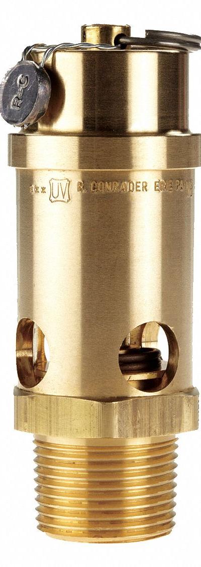 CONRADER Safety Valve: Soft Seat - Soft Seat Pneumatic Safety Valves