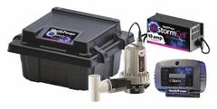 LIBERTY PUMPS Battery Backup Sump Pump: 12V DC, 1/3 hp, Dual Micro-Reed Float, 22 ft Max. Head (MPN 442-10A-EYE). Key specifications — Pump Rated Voltage: 12V DC; Brand: LIBERTY PUMPS; Includes: Float Switch; Switch: Dual Micro-Reed Float.